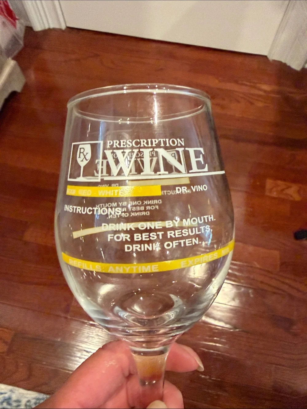 N/A prescription wine